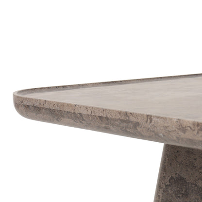 Zane Coffee Table - Warm Gray Marble