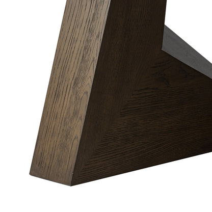 Zelda Round Extension Dining Table - Fawn Oak Veneer
