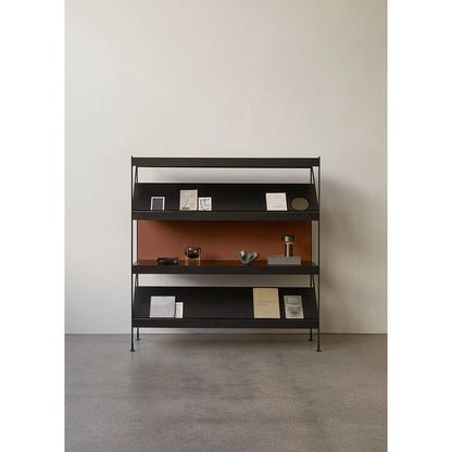 Zet Storage System - Magazine Shelf, Black