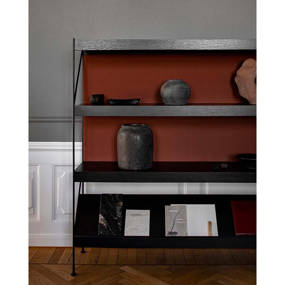 Zet Storage System - Back Panel, Brick Red