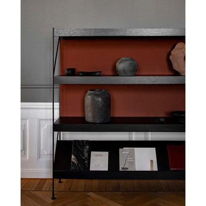 Zet Storage System - Magazine Shelf, Black