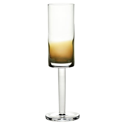 Zuma Amber Champagne Glass Set of 4