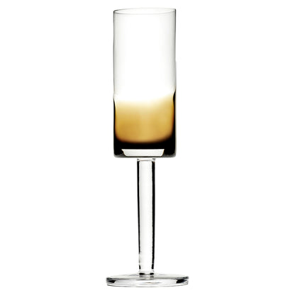 Zuma Amber Champagne Glass Set of 4