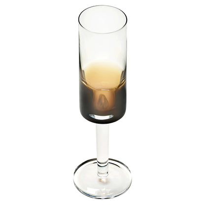 Zuma Amber Champagne Glass Set of 4