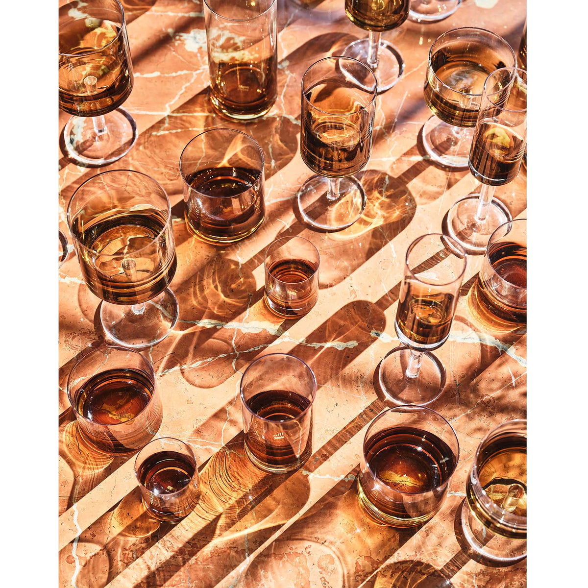 Zuma Amber Tumbler Set of 4 - Small
