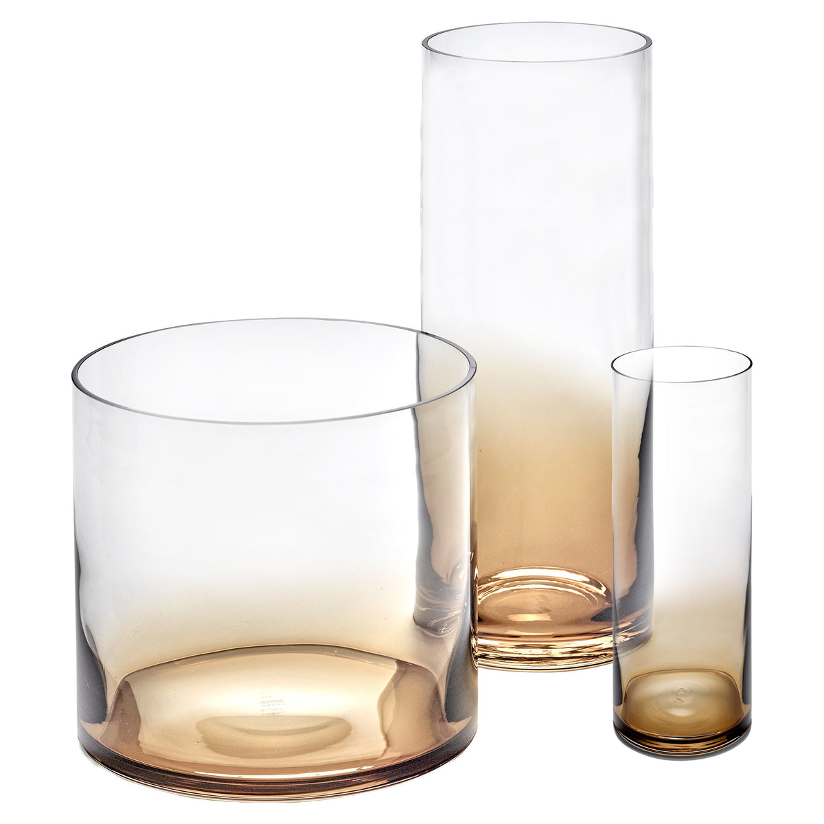 Zuma Amber Vase - Large