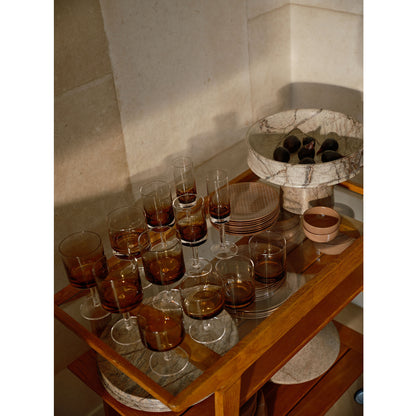 Zuma Amber Whisky Glass Set of 4